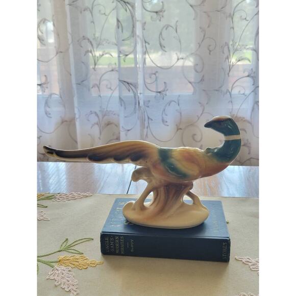 Vintage Pheasant, Royal Copley, 1950's Figurine, Ring-Necked - Picture 5 of 7